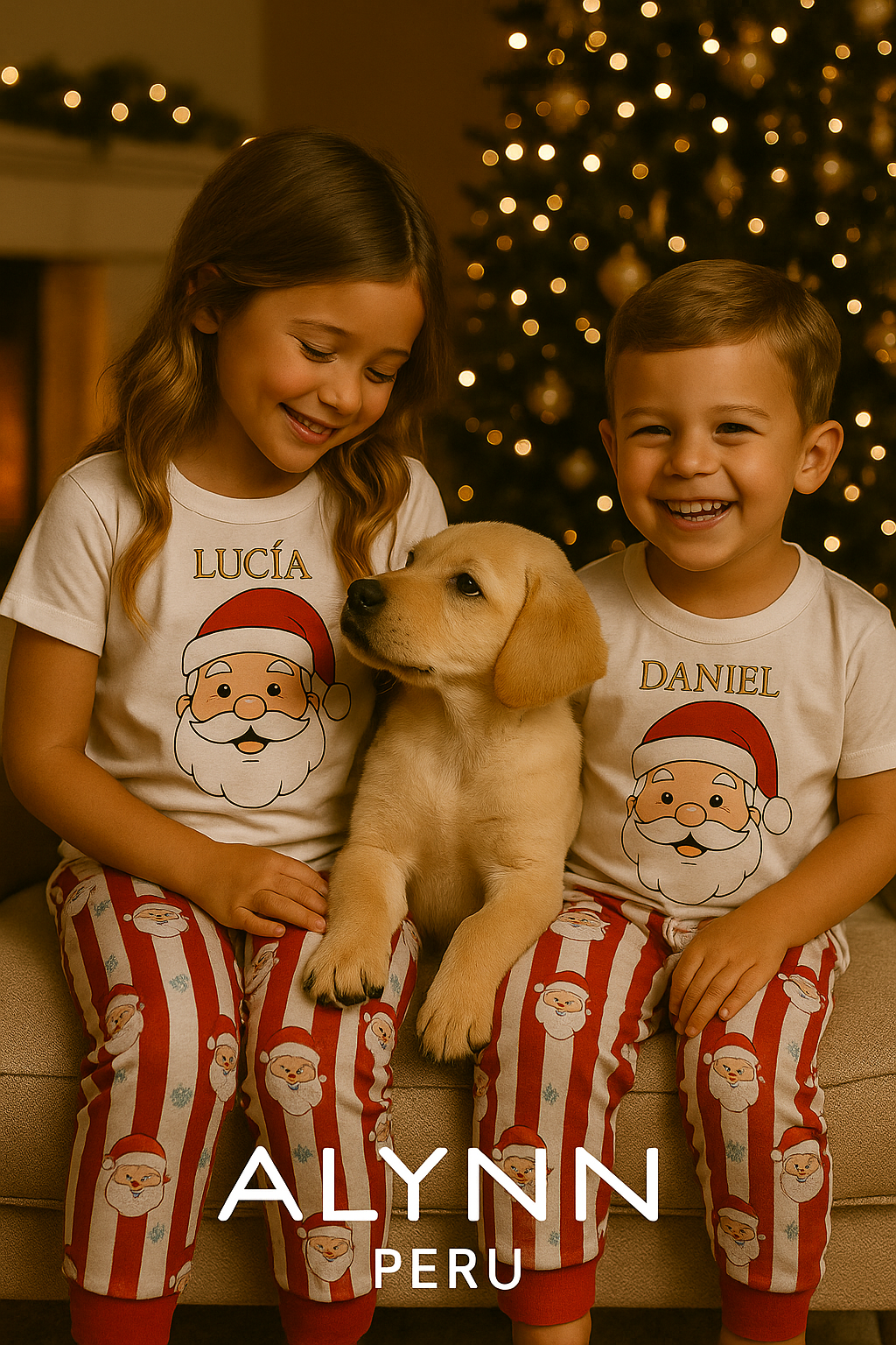 Pijama Stripes Claus